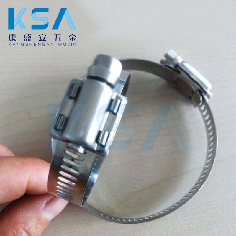 供应不锈钢扣盖式喉箍12.7mm宽  不锈钢卡箍  喉箍