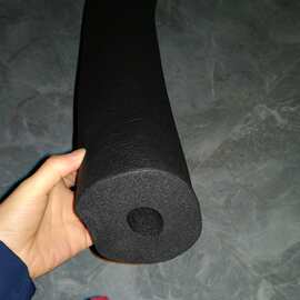 隔音橡塑海绵管壳10mm b1级隔热橡塑保温管套 空调阻燃橡塑管壳