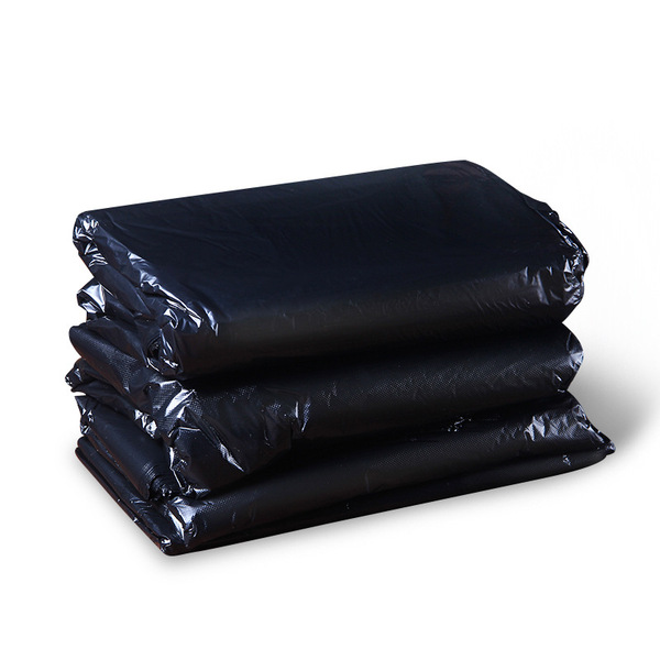 black big garbage bag