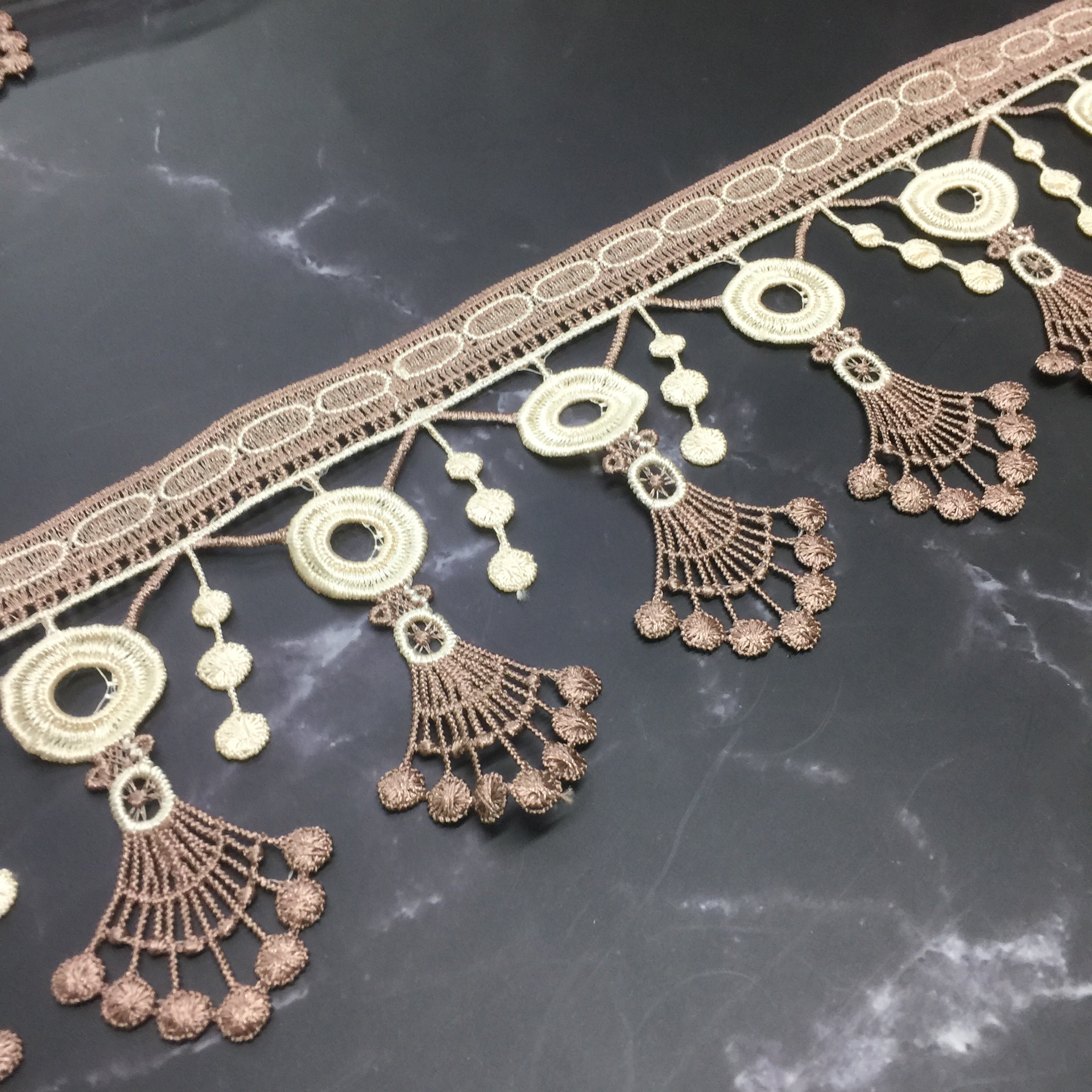 双德利水溶刺绣花边 沙发垫DIY家居软饰床上用品布艺服装辅料厂家