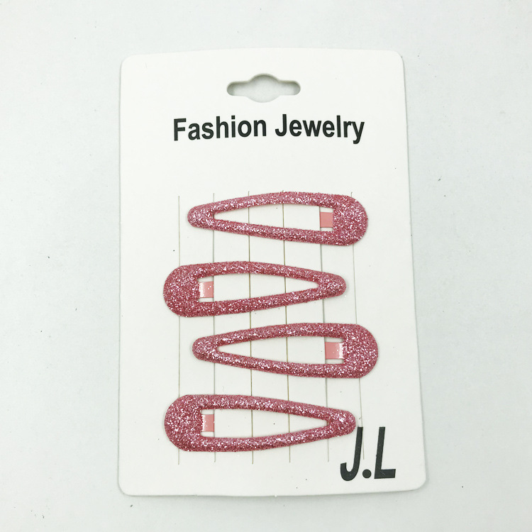 Horquilla con lentejuelas estilo coreano, pinza BB de colores, horquilla linda para bebés y niños, pinza lateral para flequillos femeninos.