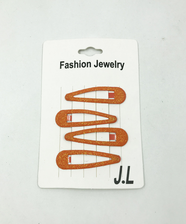 Horquilla con lentejuelas estilo coreano, pinza BB de colores, horquilla linda para bebés y niños, pinza lateral para flequillos femeninos.