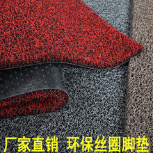 丝圈钉底入户门垫脚垫防滑垫进门地毯卷材汽车全铺商用防滑耐磨