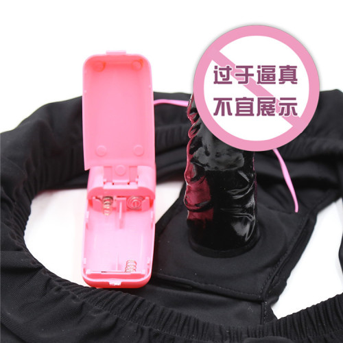 Factory direct sales of adult products leather pants, women's flesh-colored anal plug pants, couple's health products chastity underwear