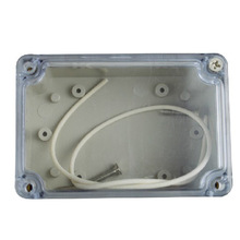 斯普威尔灯具防水端子盒 室外防水接线盒100*68*50mm透明盖防水盒