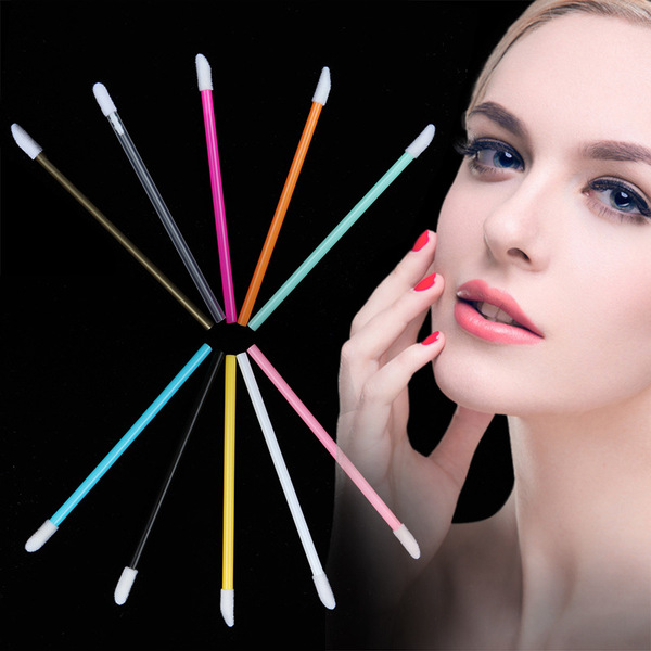Factory direct sales disposable hollow portable lip brush lipstick…