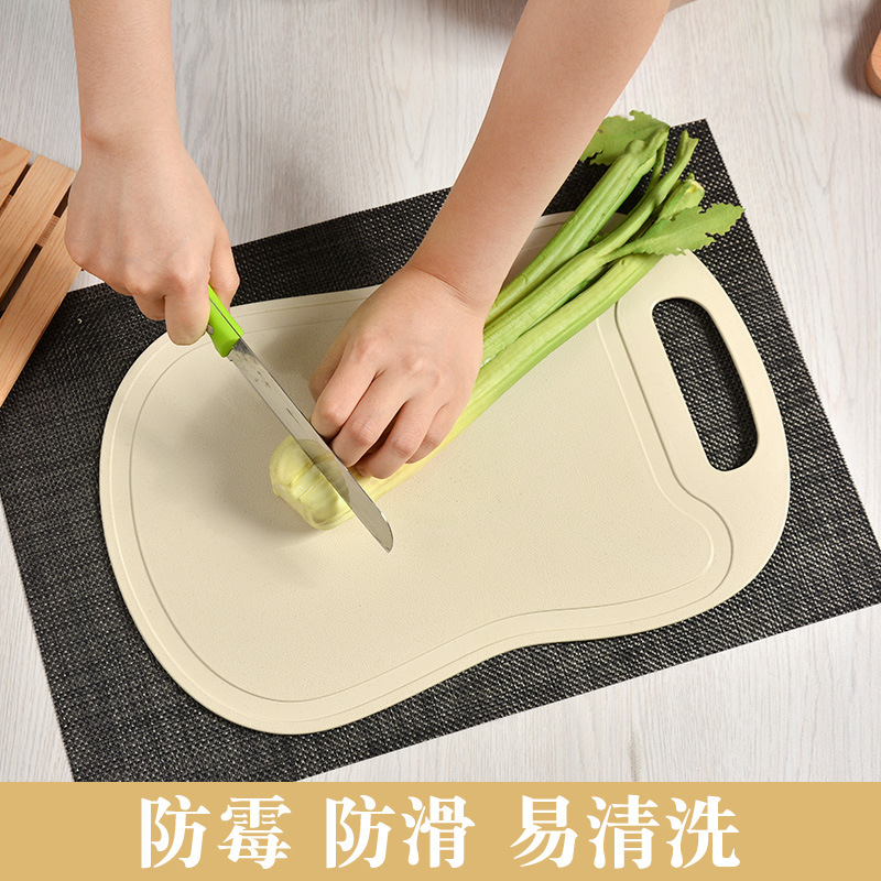 Tablero de corte de paja de trigo tablero de corte pequeño creativo tablero de corte de carne doméstica cocina tablero de ocupación de frutas tablero de corte entrega de fábrica
