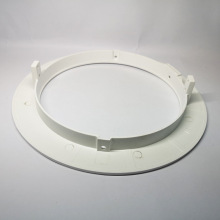 LED天花灯 孔灯筒灯圆形塑料PC ABS装饰外框套件万向嵌入式圆外框