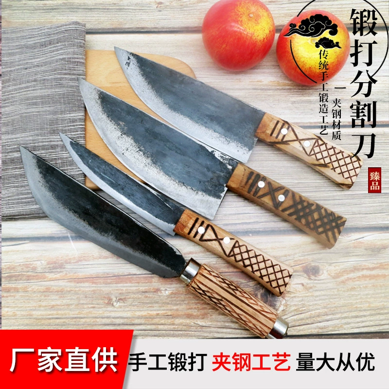Ручной кованый костяной нож Дацу Луншуй мясной нож продажа мяса нож убийство овец разделочный нож мясной нож убийство свиньи разделочный нож