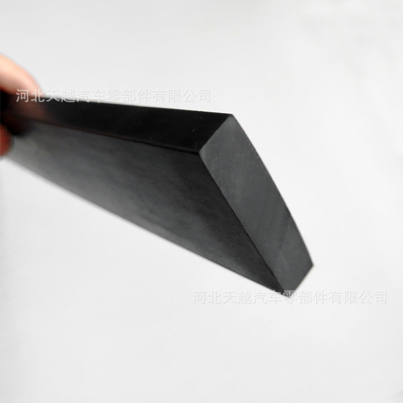 供应EPDM实心平板密封条 实心密实矩形橡胶条 长方形防撞胶条