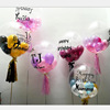 Brand transparent small balloon, evening dress, layout, decorations, internet celebrity