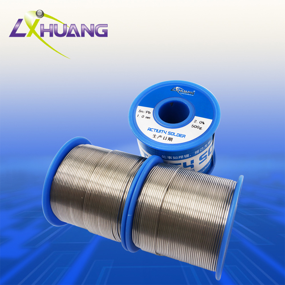 厂家供货 20度焊锡丝0.8mm 固溶药芯焊丝 有铅锡丝1.0mm高温锡丝