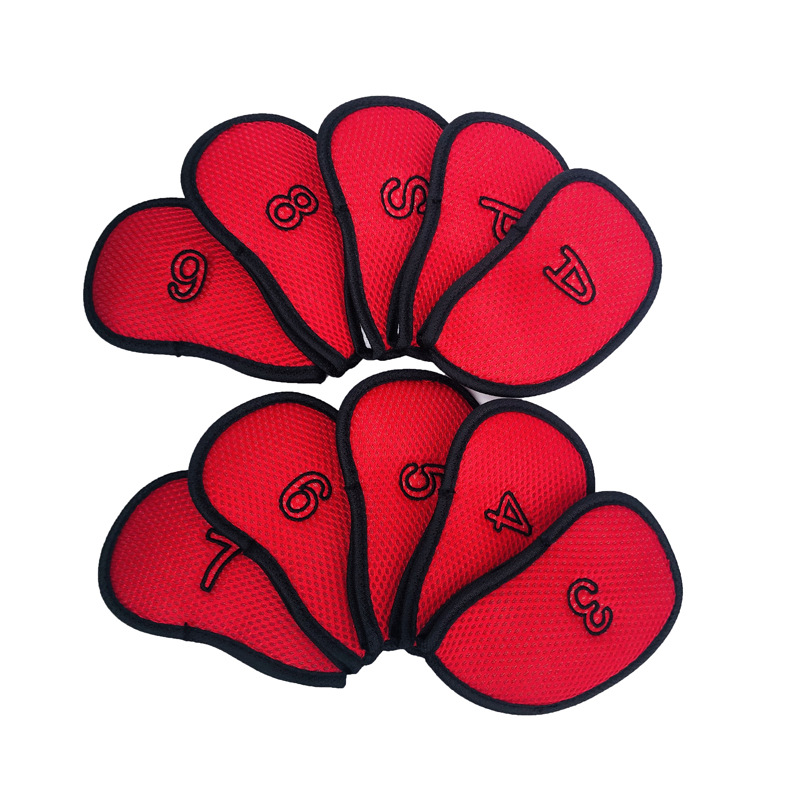 Venta al por mayor de la fábrica cubierta del Club de Golf bordado sándwich de malla de hierro varilla tapa cubierta transfronteriza Venta caliente Amazon Venta caliente