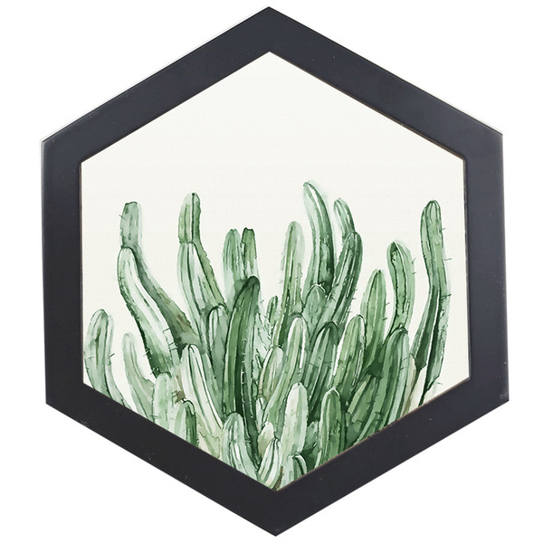 Hexagonal picture frame hexagonal photo frame polygonal cultural…