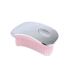 廠家供應新款電鍍色鼠標梳防打結美發順發梳