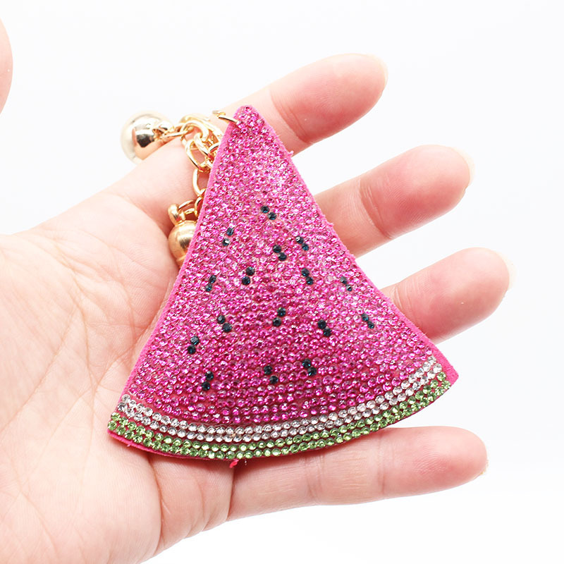 Explosions Watermelon Hot Drilling Keychain Diamond Pendant Doll Machine Claw Machine Accessories Pendant Factory Explosions Watermelon Hot Drilling Keychain Diamond Pendant Doll Machine Claw Machine Accessories Pendant Factory