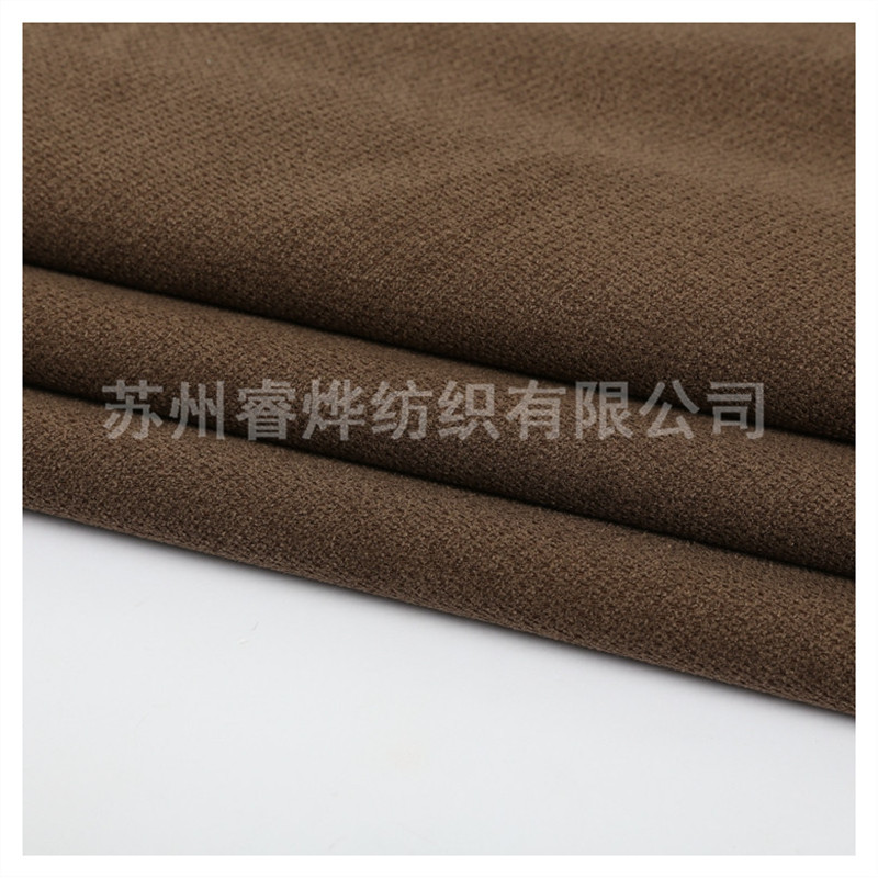 毛绒布长期供应批发双色蜂巢布毛绒布沙发家纺毛绒布立体感顺滑