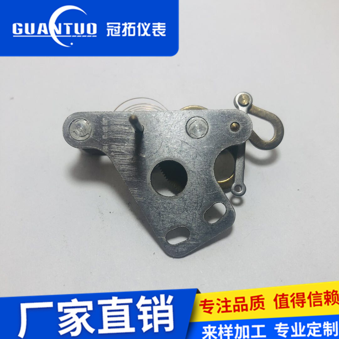 冠拓仪表厂家直销FY100压力表机芯不锈钢仪表配件压力表18牙