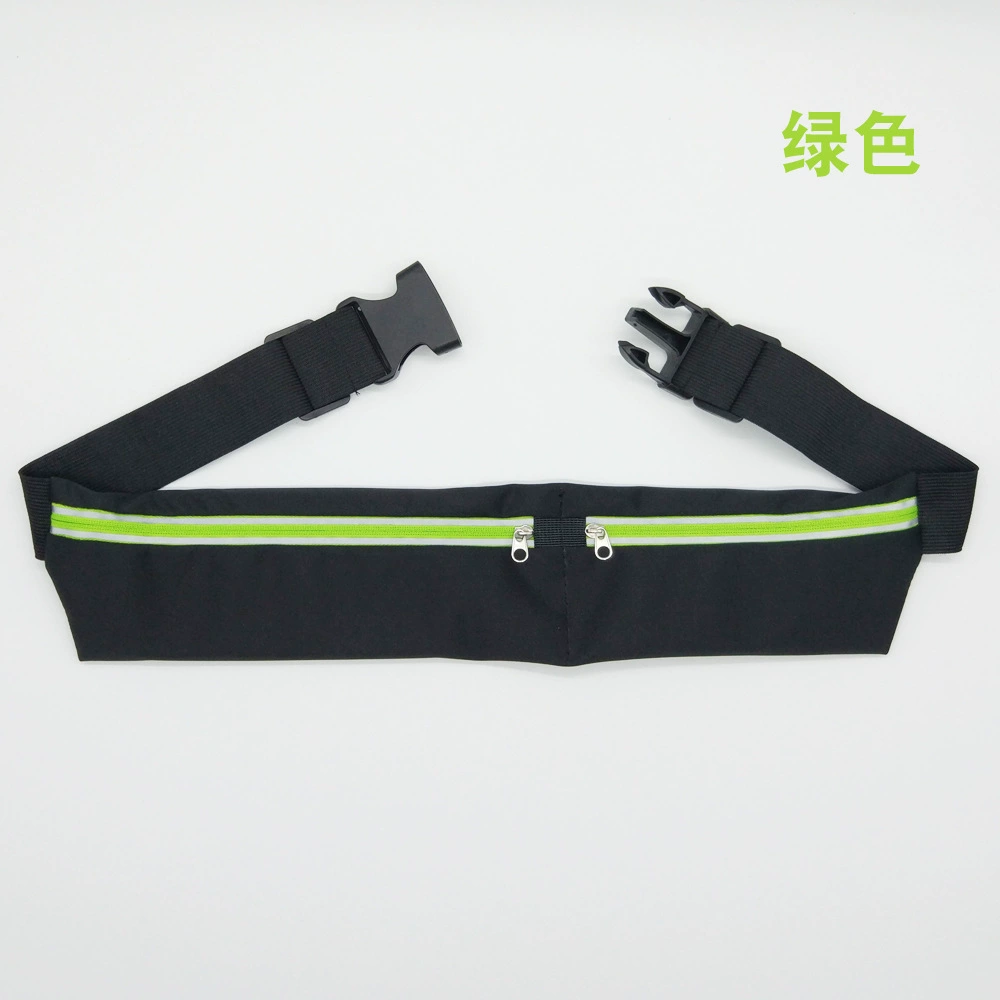 Travel Sports Belt Bag, Unisex, Waterproof Anti-Theft, Fits Phones up to 6.5", Reflective Strip