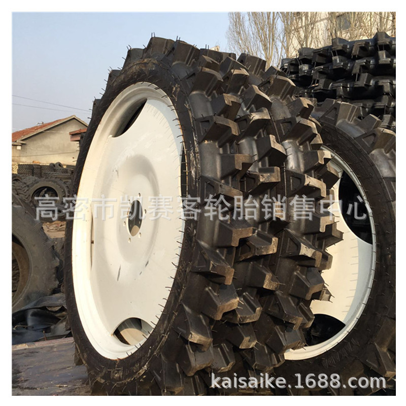 喷药机植保机8.3-42 500-42人字充气 加高变窄拖拉机轮胎农用胎