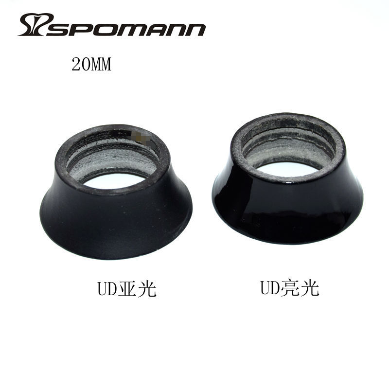 Ultra-ligero de fibra de carbono arandela cónica muñeca Grupo bicicleta de montaña de los hombres y las mujeres accesorios de la bicicleta