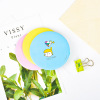 Cartoon round handheld mirror, Birthday gift