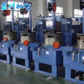 宝川生产大拉机直进式拉丝机  塔伦式拉丝机铜线小拉退火机生产厂