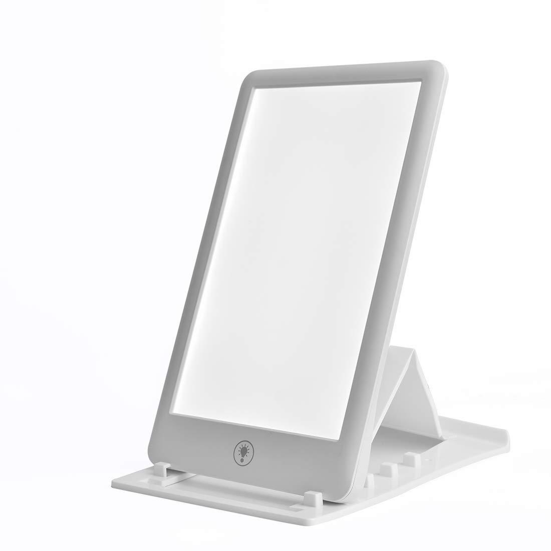 Nuevas luces de fototerapia transfronterizas, luces solares biónicas LED, temperatura de ajuste de color, luz feliz, modelo privado de fábrica de luz SAD