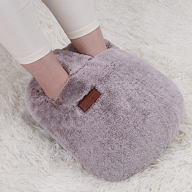Calentador de pies bolsa de agua caliente recargable zapatos de calefacción eléctrica enchufable para mujer zapatos calientes Calefacción de oficina calentador de pies calefacción eléctrica calentador de pies image 7