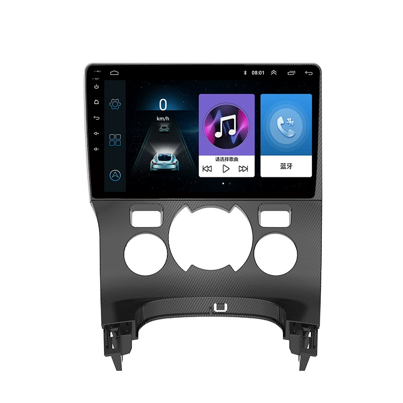3008 Android large screen navigator 9 -inch high -definition car load Android navigation instrument sound control touch display