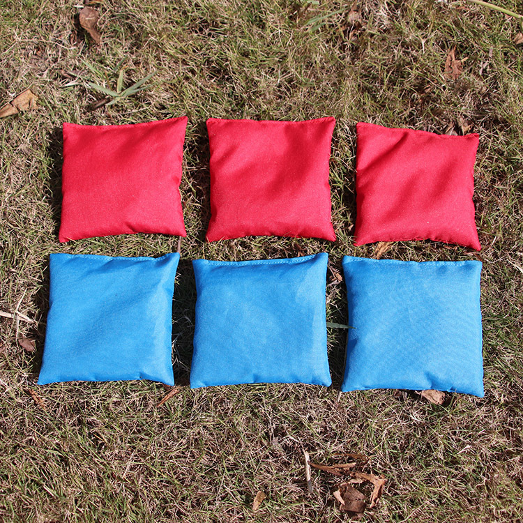 Patio al aire libre partido Cornhole Junta agujero de maíz juego tiro bolsa de frijol de juguete mini bolsa de arena Junta
