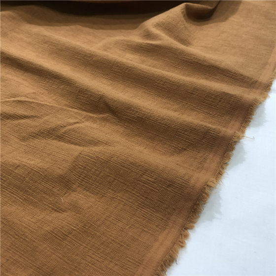 Chinese Style Shirt Style Cotton Imitation Linen Jacquard Fabric Washing Water Shirt Skirt Fabric Cotton Linen Jacquard Pants Fabric