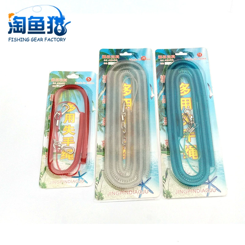 Оптовая Продажа с фабрики от 3 метров до 20 метров рыболовная мисс веревка с катанкой мисс веревка рыболовная платформа аксессуары для рыболовного снаряжения