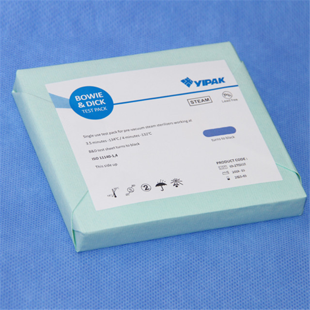 厂家重点推荐医用消毒真空灭菌B-D测试包