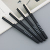 Neutral pen printing signature advertising pen water pen fixed logo gift water -based business metal hook black and white rod