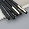 Neutral pen printing signature advertising pen water pen fixed logo gift water -based business metal hook black and white rod