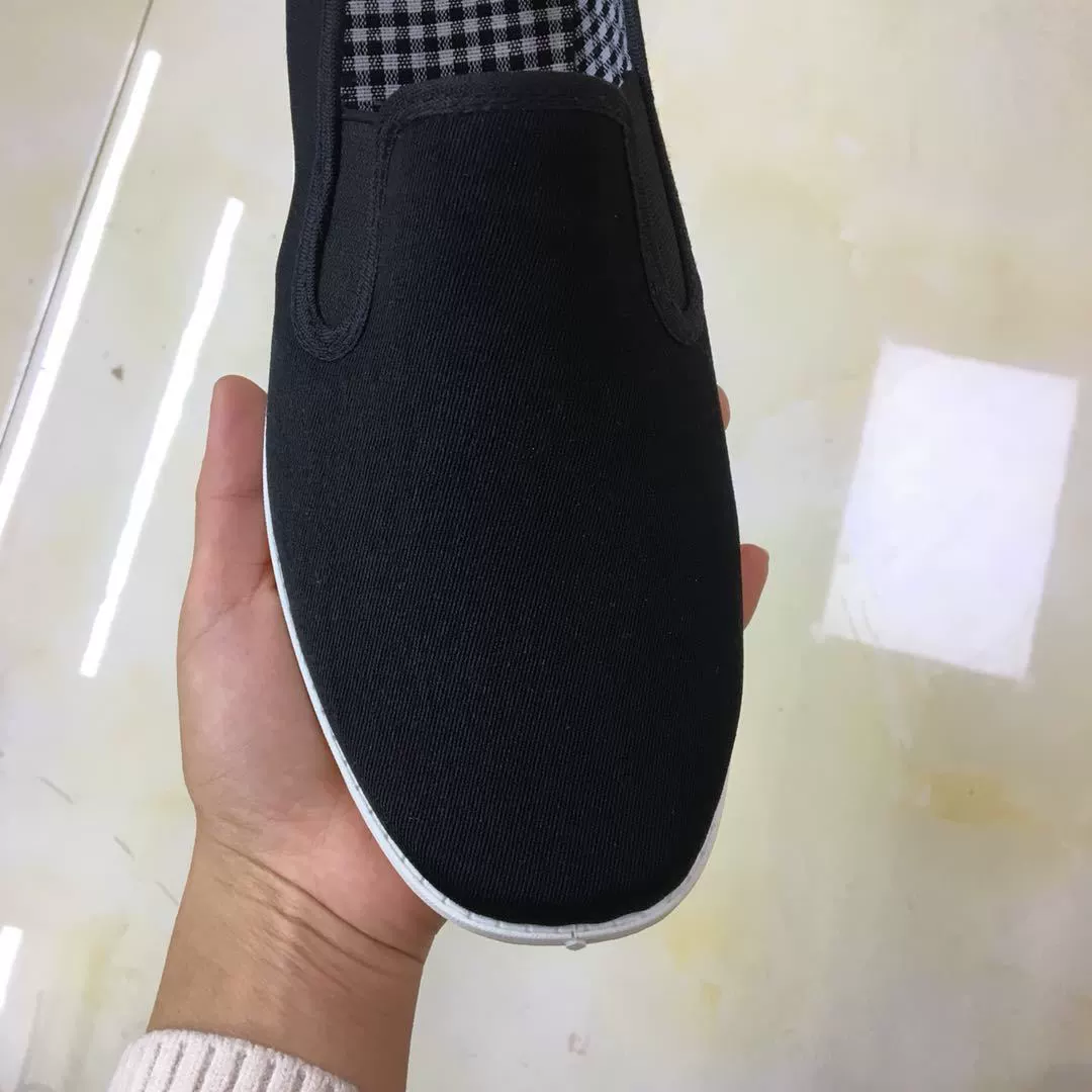 Старые (или старинные) Beijing cloth shoes, обувь-оксфорды весна-осень, военный стиль, черные, размеры 38–45