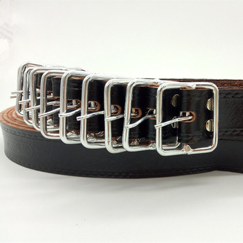 Pigskin pin buckle belt cutting handmade ready-made belt for middle-aged and elderly people labor protection electrician manual labor belt