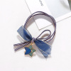 Brand starry sky with bow, hair band, hair rope, hair accessory, new collection, Korean style