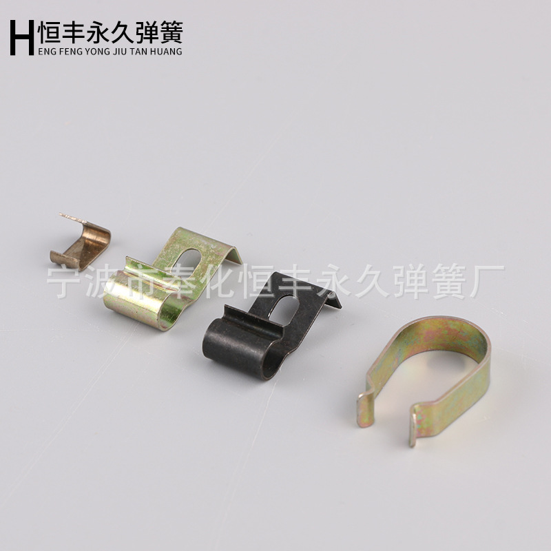 大量生产 供应 铁皮夹子弹簧 异形弹簧 扭转弹簧