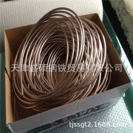 TU2无氧铜管 小口径毛细铜管 紫铜换热器盘管T1