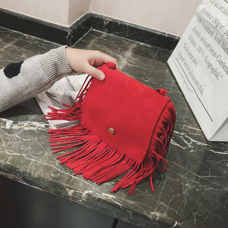 2022 nuevo bolso de los niños borla de moda bolso de hombro coreano mini bolso de mensajero de moda niños y niñas bebé monedero de la moneda
