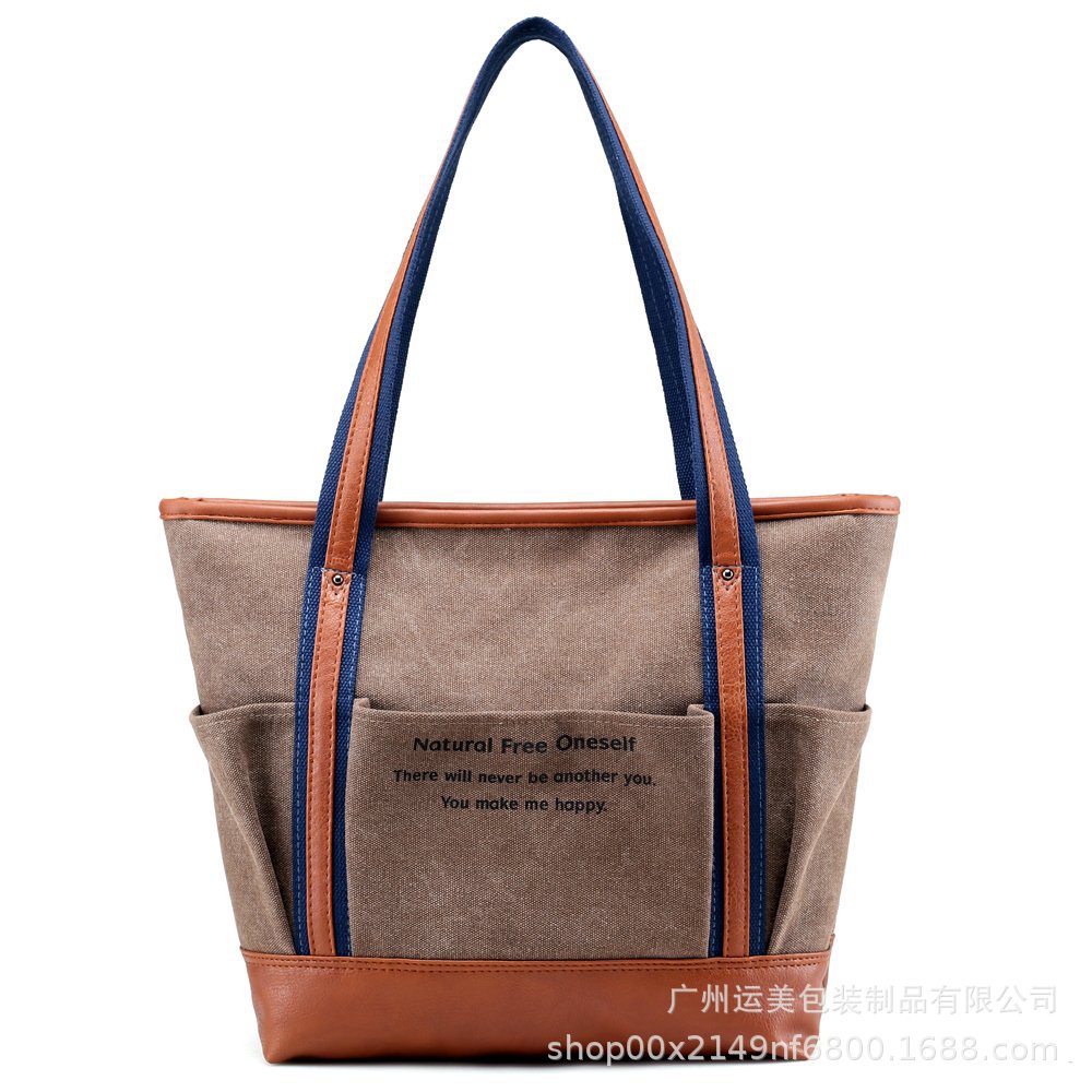 全检厂家直供全棉帆布袋印logo 加厚10 12 16安帆布袋批发