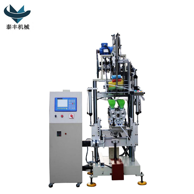 厂家销售五轴单头高速植毛机  洗澡刷植毛机  扫把植毛机