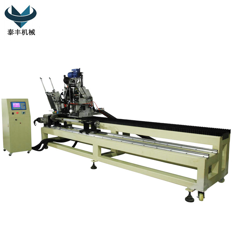 佛山鑫泰丰二轴长辊刷钻植一体机  厂家销售HSD-130-DC2A植毛机