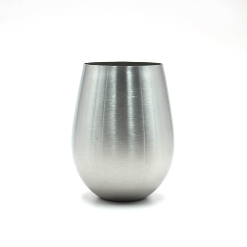 Exported to Japan 304 stainless steel drop-shaped cup stainless steel egg-shaped cup beer cup thickened version can be customized with logo