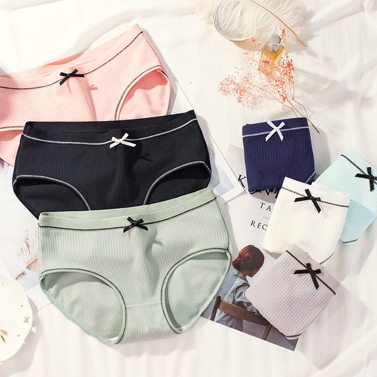 Special Offer New thread women's underwear thread cotton plus size women's briefs