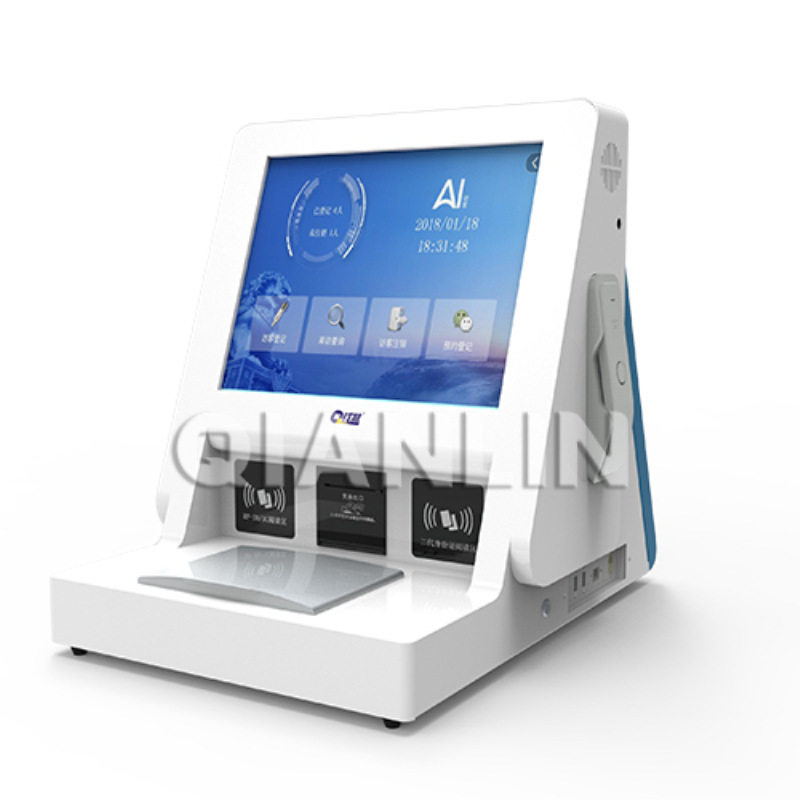 【订金】台式双屏访客管理登记门禁访客机系统