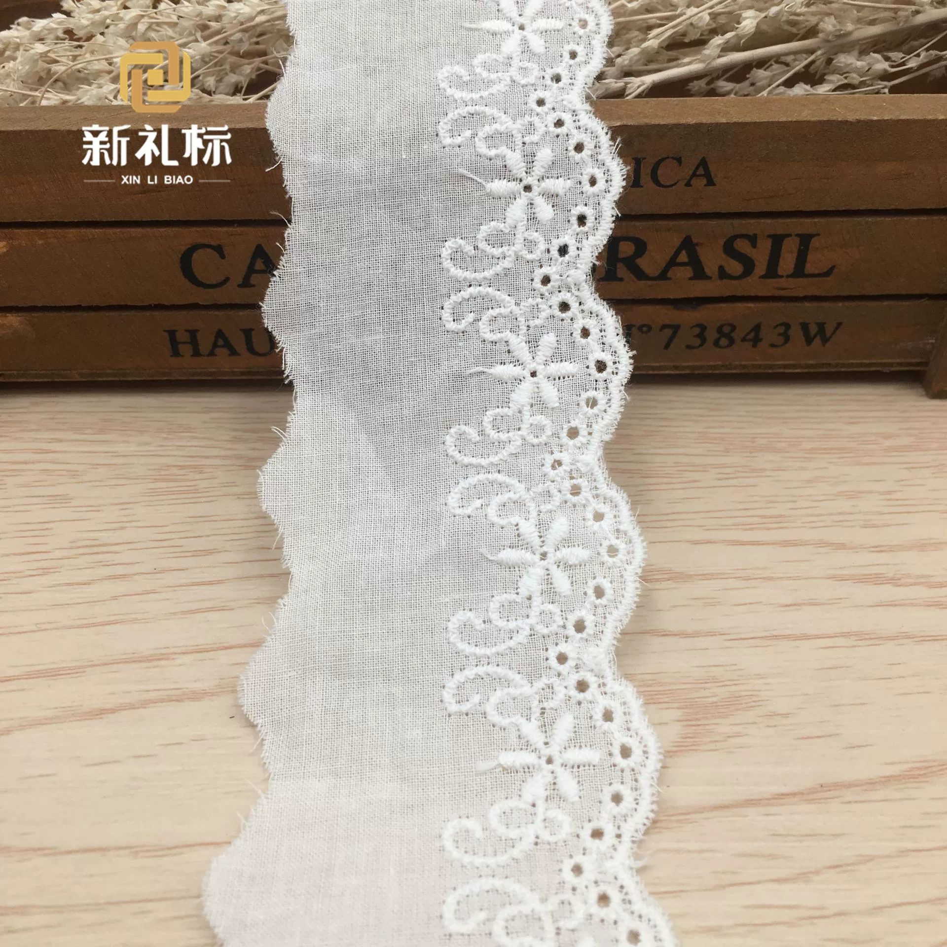 Косметические/вспомогательные материалы для одежды DIY полая вышитая кружевная ткань из хлопка с вышивкой хлопковая нить водорастворимое кружево