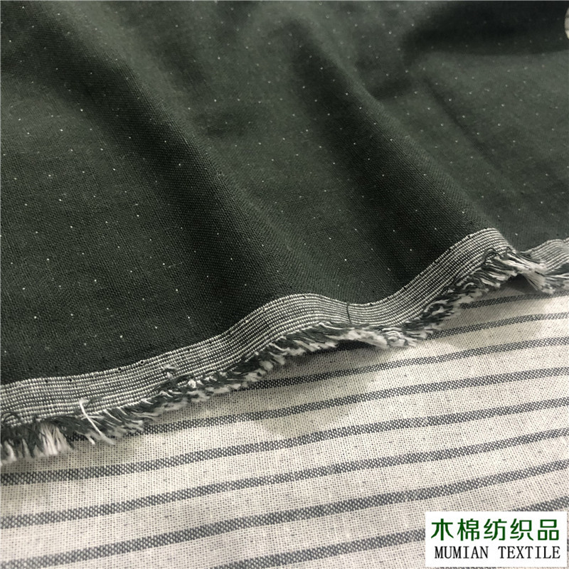 双层条纹布 色织提花面料 色织双层条子棉布 提花布 木棉纺织
